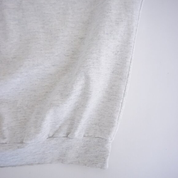 Vintage Cancun Embroidered Sweatshirt Gray Tropical Fish Graphic Vacation Y2K M - Picture 5 of 10